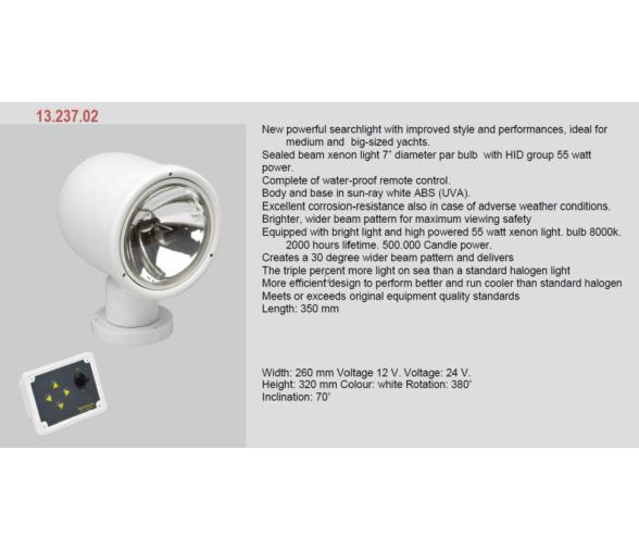 Osculati Foco Electrico Mega Xenon