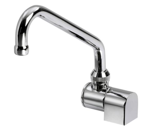 Osculati Grifo Abatible y Giratorio Laton Cromado