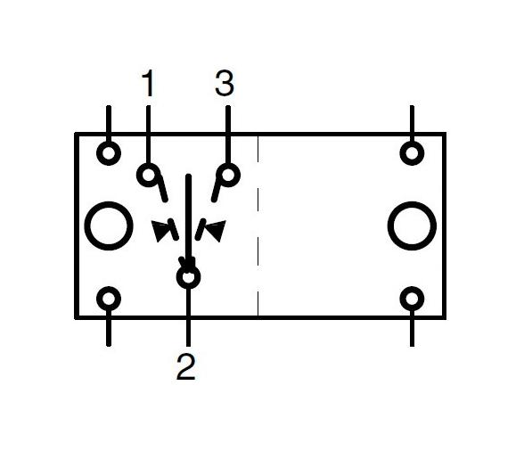 CarlingSwitch Interruptor 4 Terminales