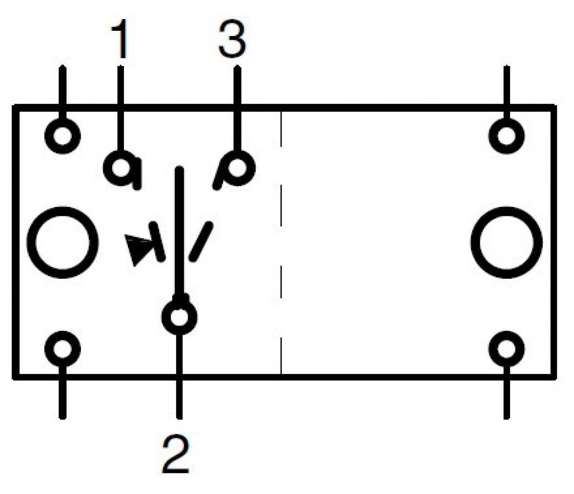 CarlingSwitch Interruptor 4 Terminales para Bombas de Achique