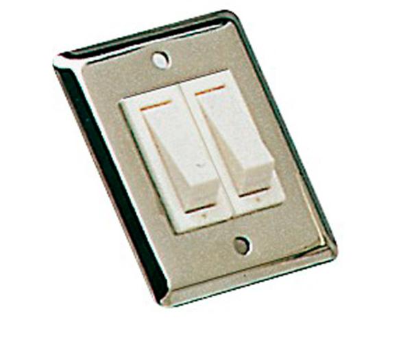 Interruptor de Pared Acero Inox