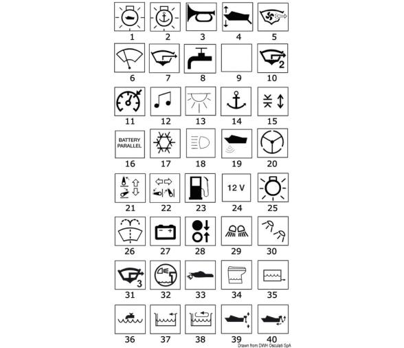 Carlingswitch Simbolo Iluminado