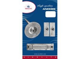 Osculati Kit Ánodos Motores Honda Fueraborda 40 y 50 CV