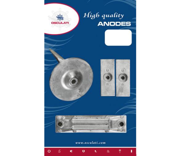 Osculati Kit Ánodos Motores Honda Fueraborda 40 y 50 CV
