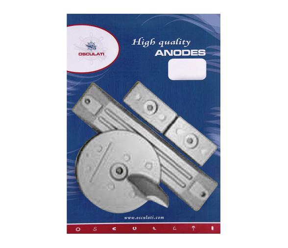Osculati Kit Ánodos Motor Honda Fueraborda 75 y 225 CV