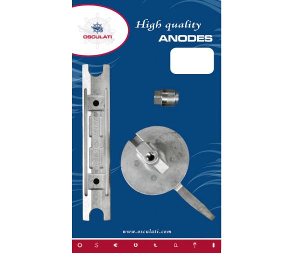 Osculati Kit Ánodos Yamaha Fueraborda 80 y 100 CV