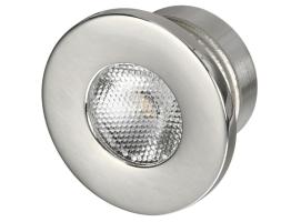 Osculati Luz Delantera LED de Cortesia Empotrada Redonda