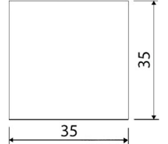 Osculati Luz hacia abajo LED de Cortesia Empotrada Cuadrada