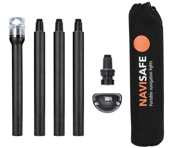 Navisafe Luz Navegacion 360º con Kit de Montaje y Poste