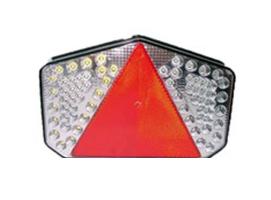Osculati Luz Trasera Led Reflector Triangular