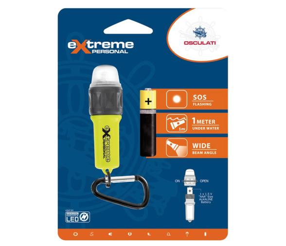 Osculati Mini Linterna LED de Emergencia Personal