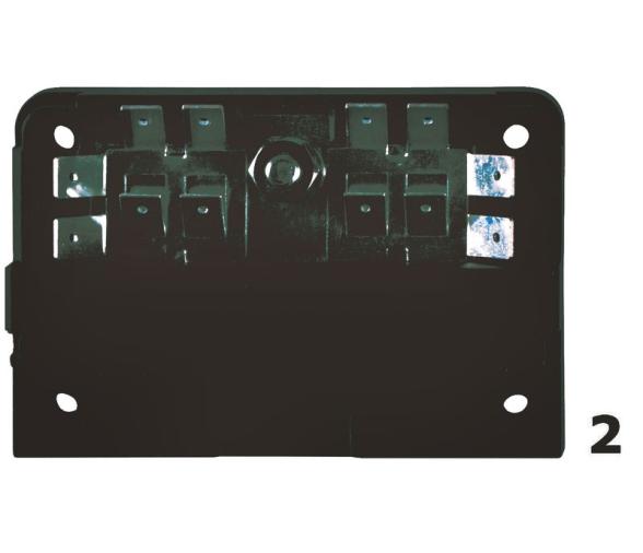 Osculati Modulo Basico Barra Colectora para Caja 6 Porta Fusibles