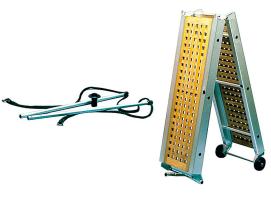 Osculati Pasarela Plegable de Reja de Teca