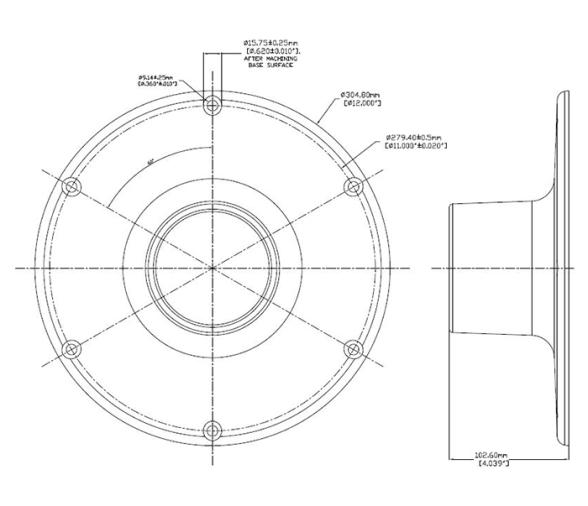 Osculati Pedestal de Mesa GIANT Deluxe