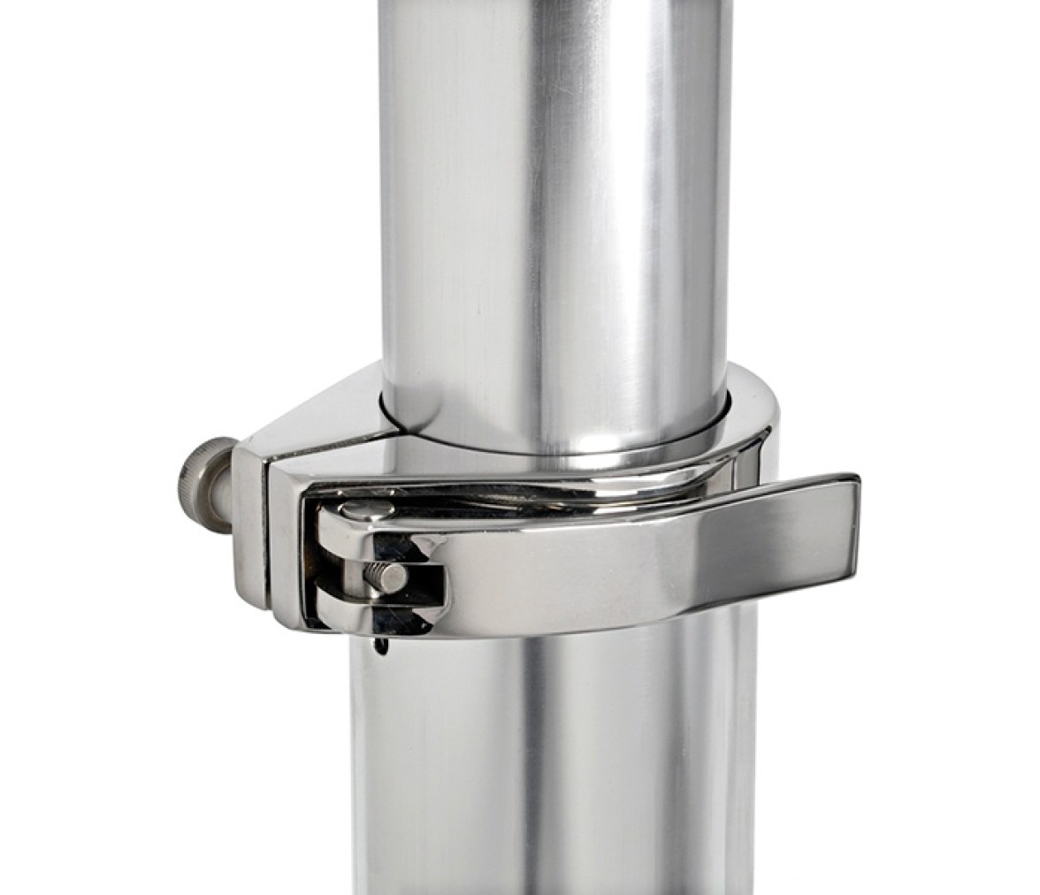 Osculati pedestal de mesa Heavy Duty con base cuadrada 500 x 500 mm
