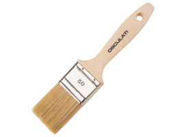 Osculati Paint Brush with Ecolegno Handle for Varnish and Paint