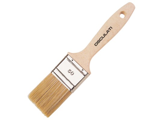 Osculati Paint Brush with Ecolegno Handle for Varnish and Paint