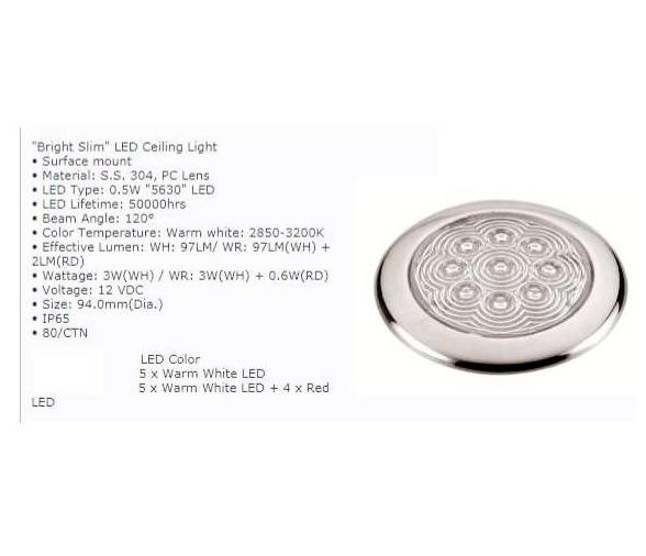 Osculati Plafon LED Dia/Noche