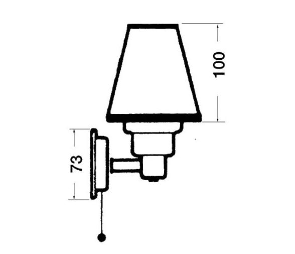 Aplique de Luz Incandescente