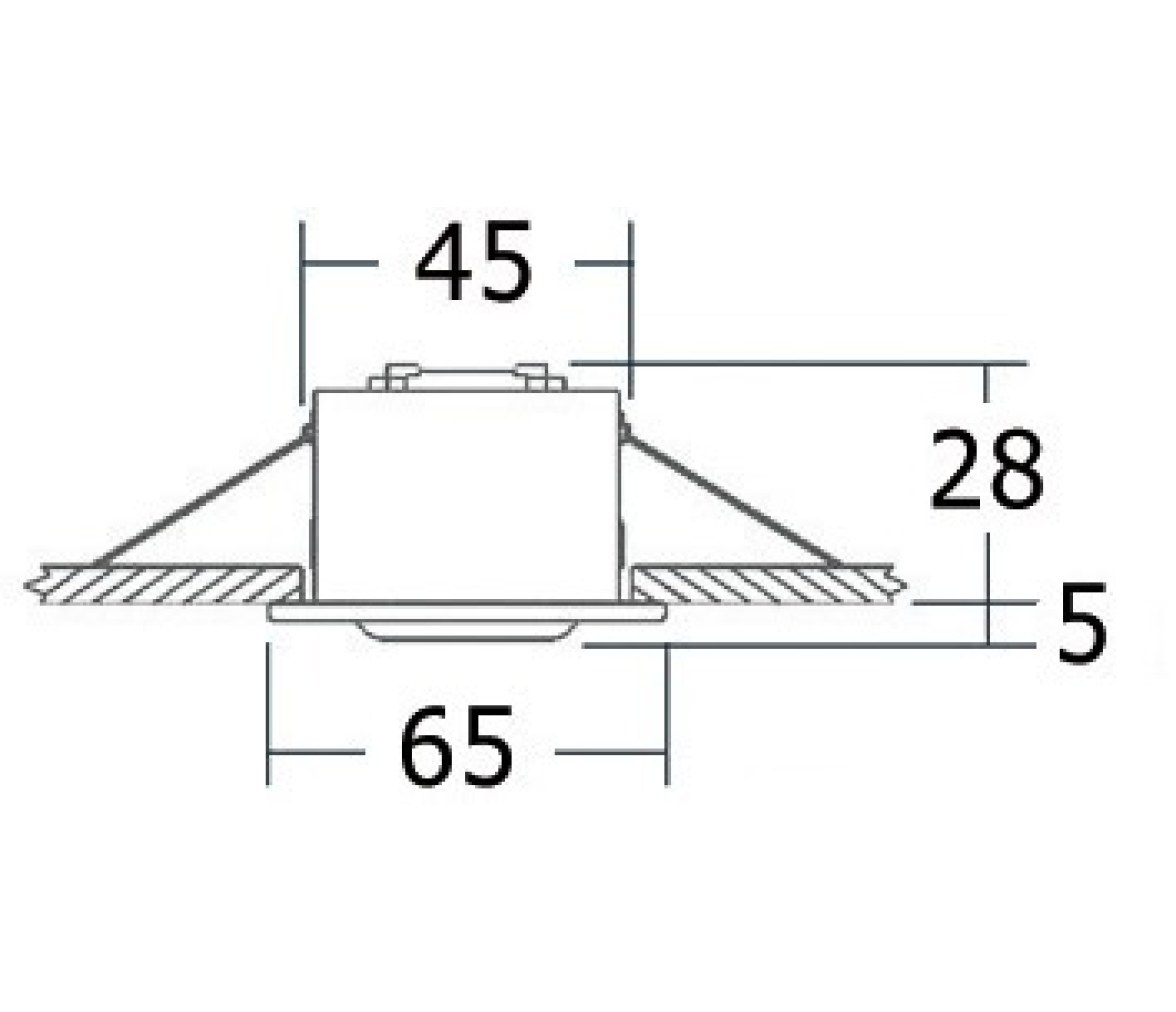 Osculati Proyector Halógeno Compacto y Ajustable Altair