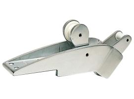 Osculati Puntera de Proa de Aluminio con Bisagras