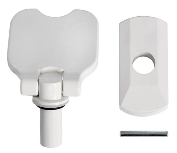 Osculati Repuesto de Manilla Blanca de Registros