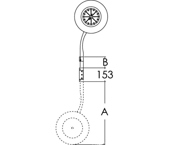 Osculati Ruedas para Neumatica Tamaño Pesado