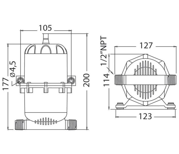Osculati Tanque Acumulador