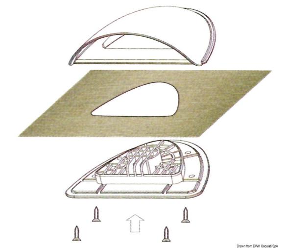 OceanSouth Ventilación para Cubierta de Barco