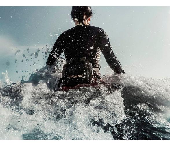 OverBoard Riñonera Estanca 4L Amarilla