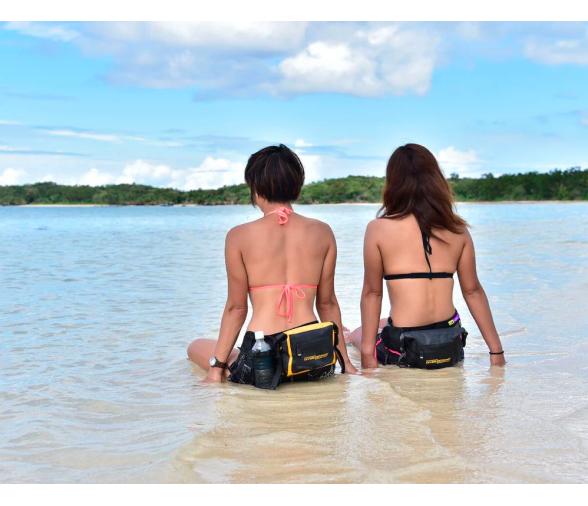 OverBoard Riñonera Estanca 4L Amarilla