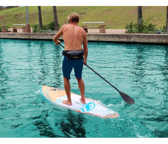 OverBoard Riñonera Estanca 4L Amarilla