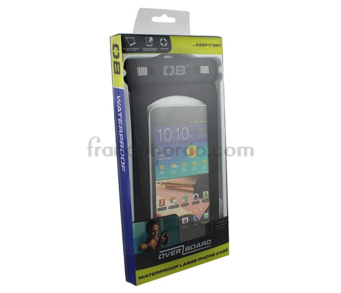 OverBoard Funda Estanca Negra Grande para Movil