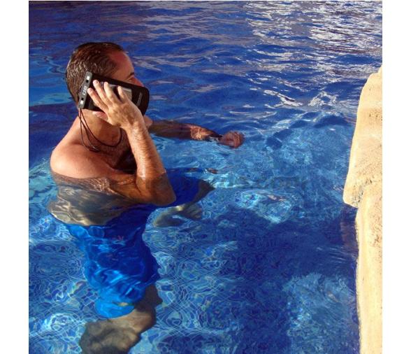 OverBoard Funda Estanca Negra Grande para Movil