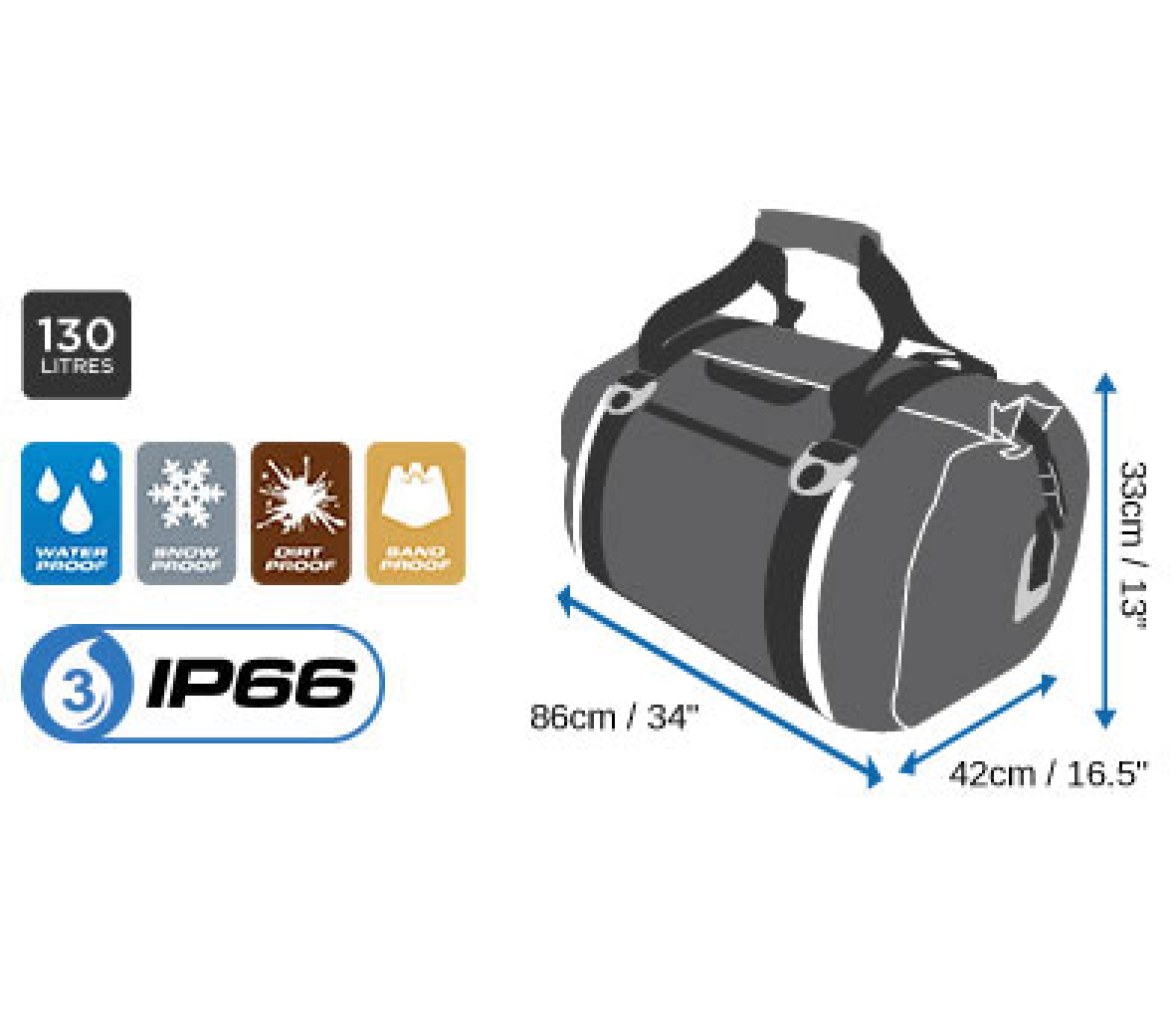 OverBoard Bolsa Estanca Classic Duffel 130L