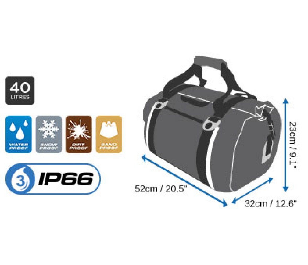 OverBoard Bolsa Estanca Classic Duffel 40L