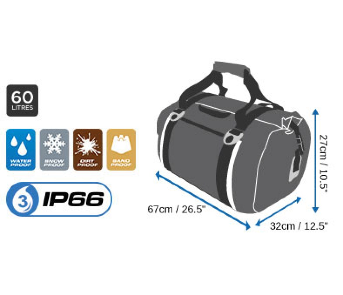 OverBoard Bolsa Estanca Classic Duffel 60L
