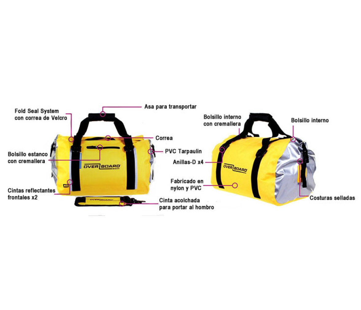 OverBoard Bolsa Estanca Classic Duffel 60L