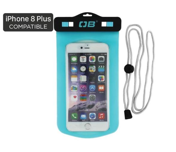 OverBoard Funda Estanca Grande Aqua para Movil
