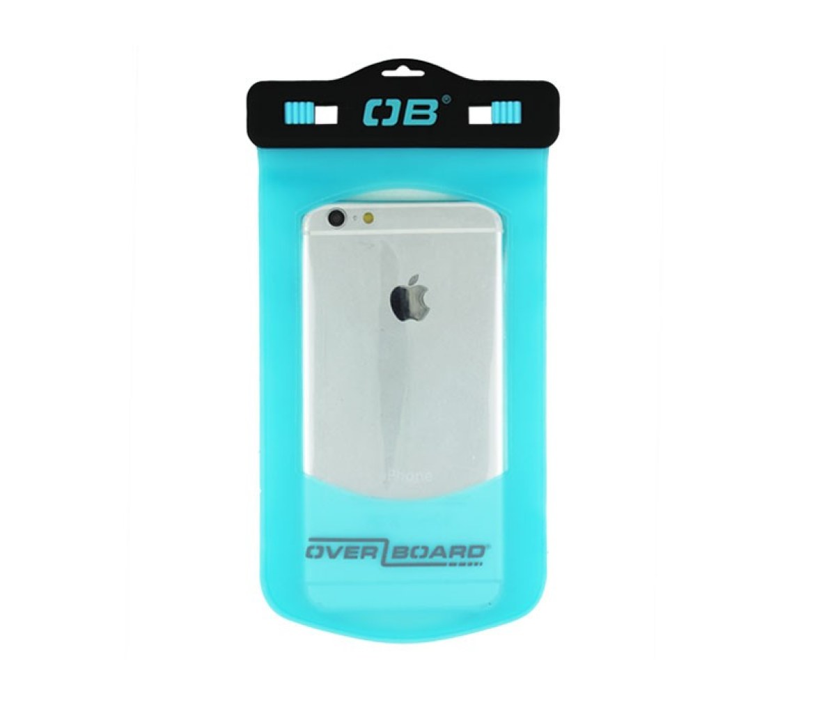 OverBoard Funda Estanca Grande Aqua para Movil