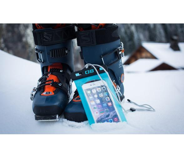 OverBoard Funda Estanca Grande Aqua para Movil