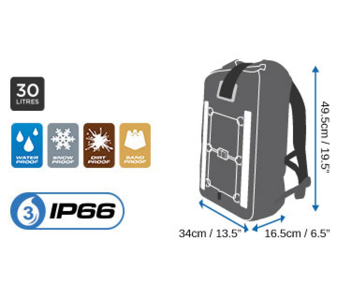 OverBoard Mochila Estanca Pro-Sports 30L