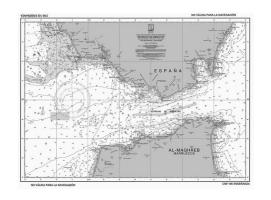 Pack 5 Nautical Chart for Examination (Strait of Gibraltar)