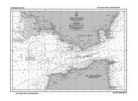 Pack 5 Nautical Chart for Examination (Strait of Gibraltar)