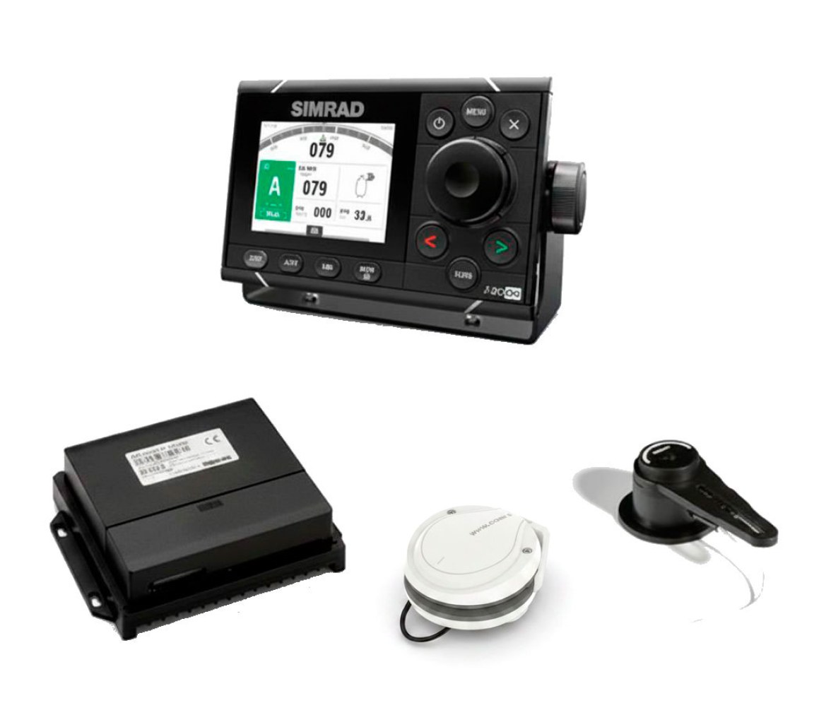 Pack Autopiloto Simrad A2004 con Control A2004, Ordenador AC70 y Brújula