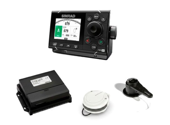 Pack Autopiloto Simrad A2004 con Control A2004, Ordenador AC70 y Brújula