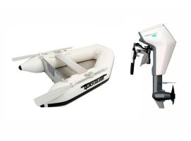 Pack Neumatica Quicksilver 200 Tendy SF + Motor Mercury Avator 7.5 EM