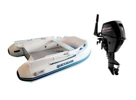 Pack Neumática Quicksilver 300 Air Deck + Motor Mercury F 8 M EFI