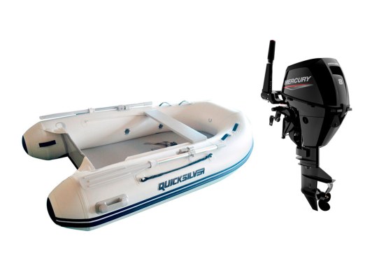 Pneumatic Pack Quicksilver 300 Air Deck + Mercury F 8 M EFI Engine Pneumatic Pack Quicksilver 300 Air Deck + Mercury F 8 M EFI Engine