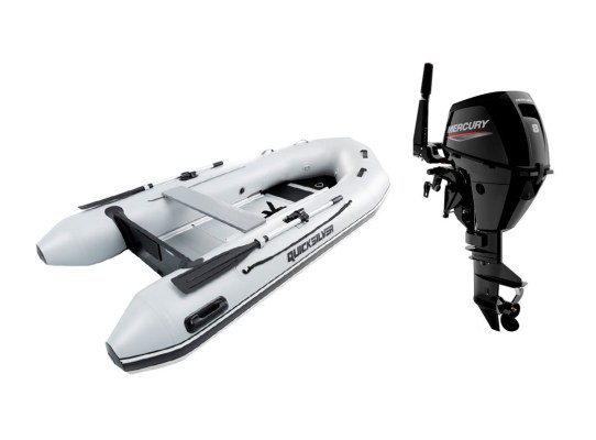 Pack Neumatica Quicksilver 300 Sport + Motor Mercury F 8 M EFi Pack Neumatica Quicksilver 300 Sport + Motor Mercury F 8 M EFi